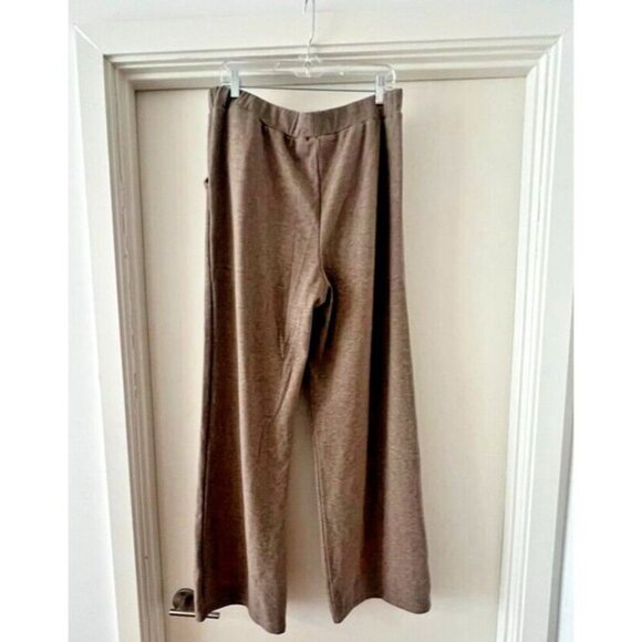 NWT Revolve Brand Bobi XL Muted Taupe Beige Soft Comfy‎ Fuzzy Lounge Sweat Pants - Picture 3 of 5